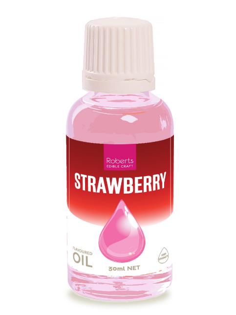 Roberts Strawberry Flavouring 30mL (Oil Soluable)