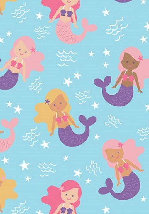 Gift Wrapping Paper Mermaids