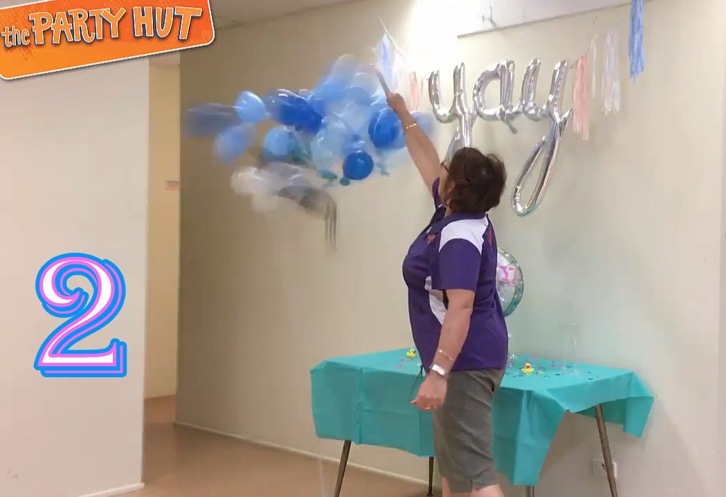 Gender Reveal Indoor Exploding Balloon