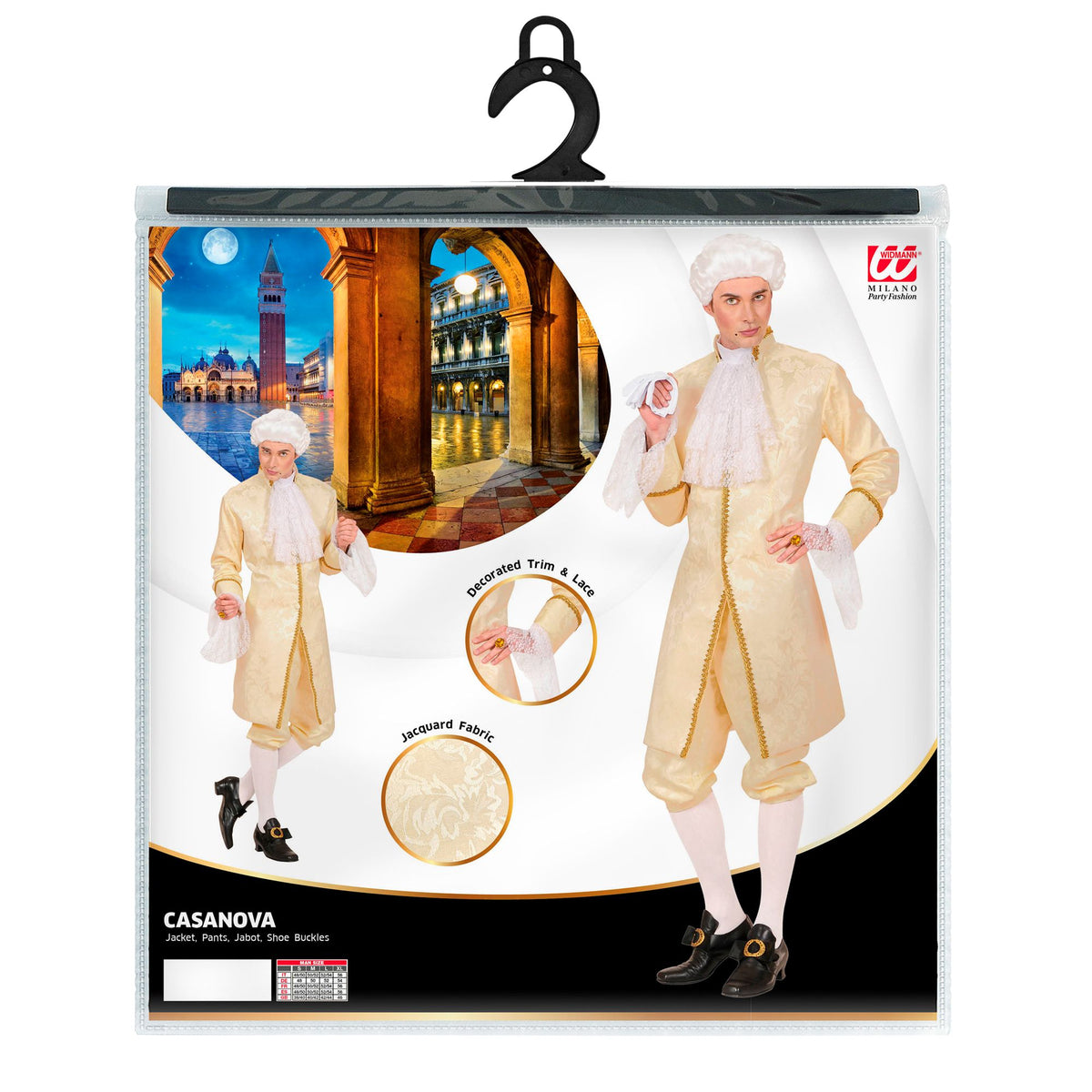 Costume Adult Casanova Aristocrat