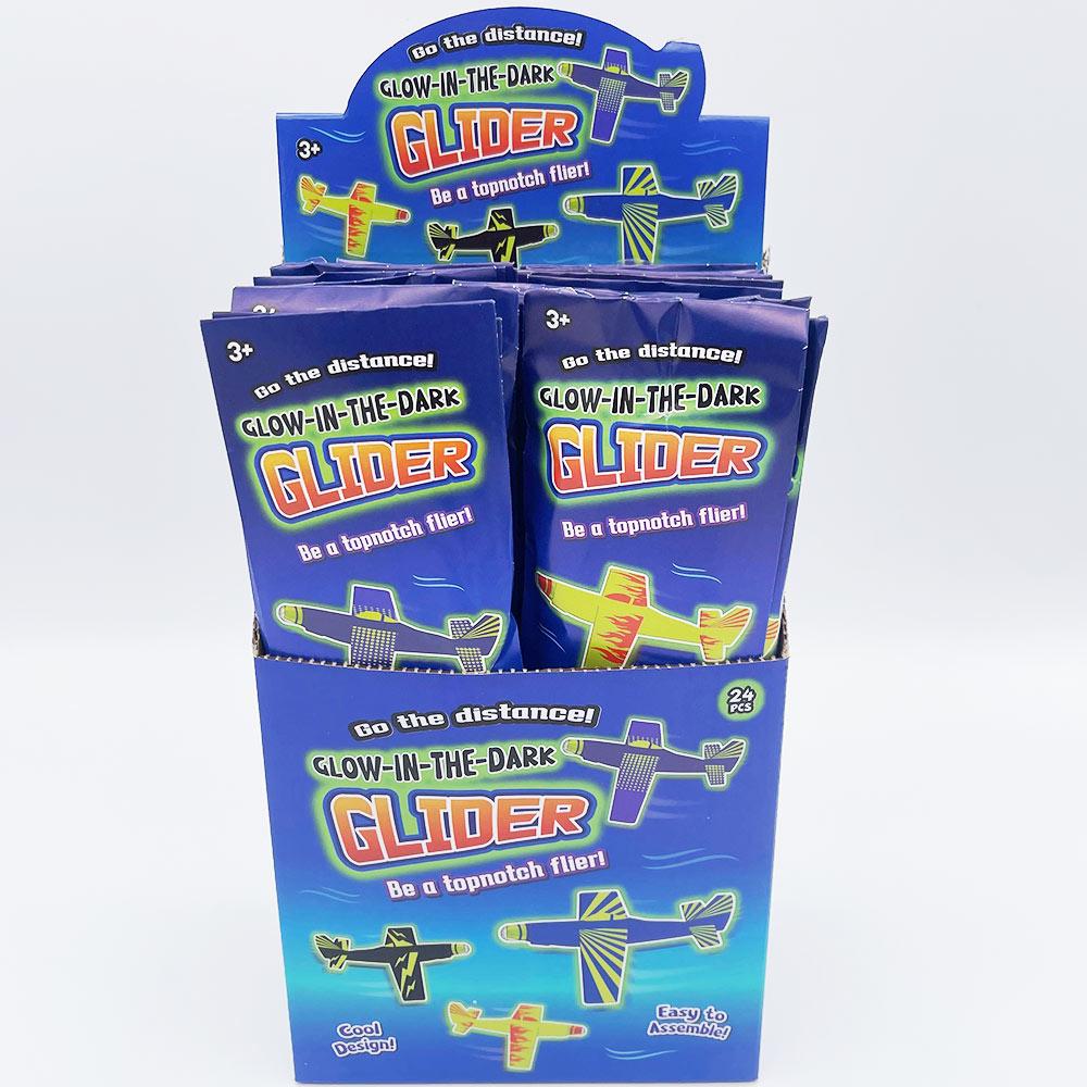 Value Favour Glow In the Dark Flying Glider/Plane 24cm Last Chance Buy