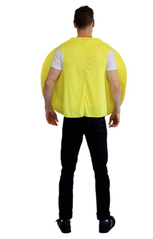 Costume Adult Coloured Chocolate Yellow Comical/Funny One Size