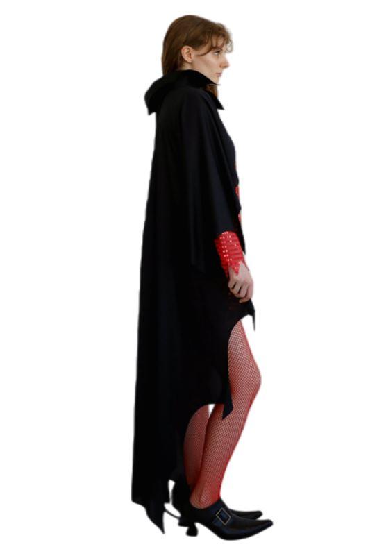 Costume Adult Black Vampire/Bat/Dracula