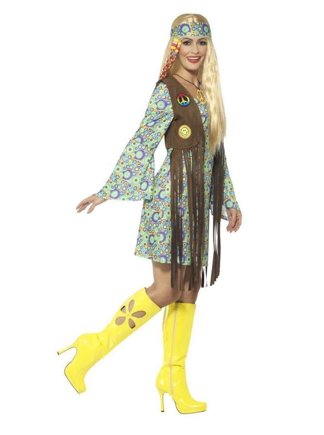 Costume Adult Hippy Chick X Large Ladies 20-22