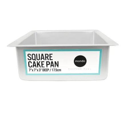 Cake Tin Square Mondo 3 Inch Deep