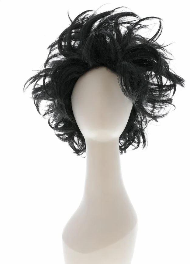 Wig Psycho Black Messy
