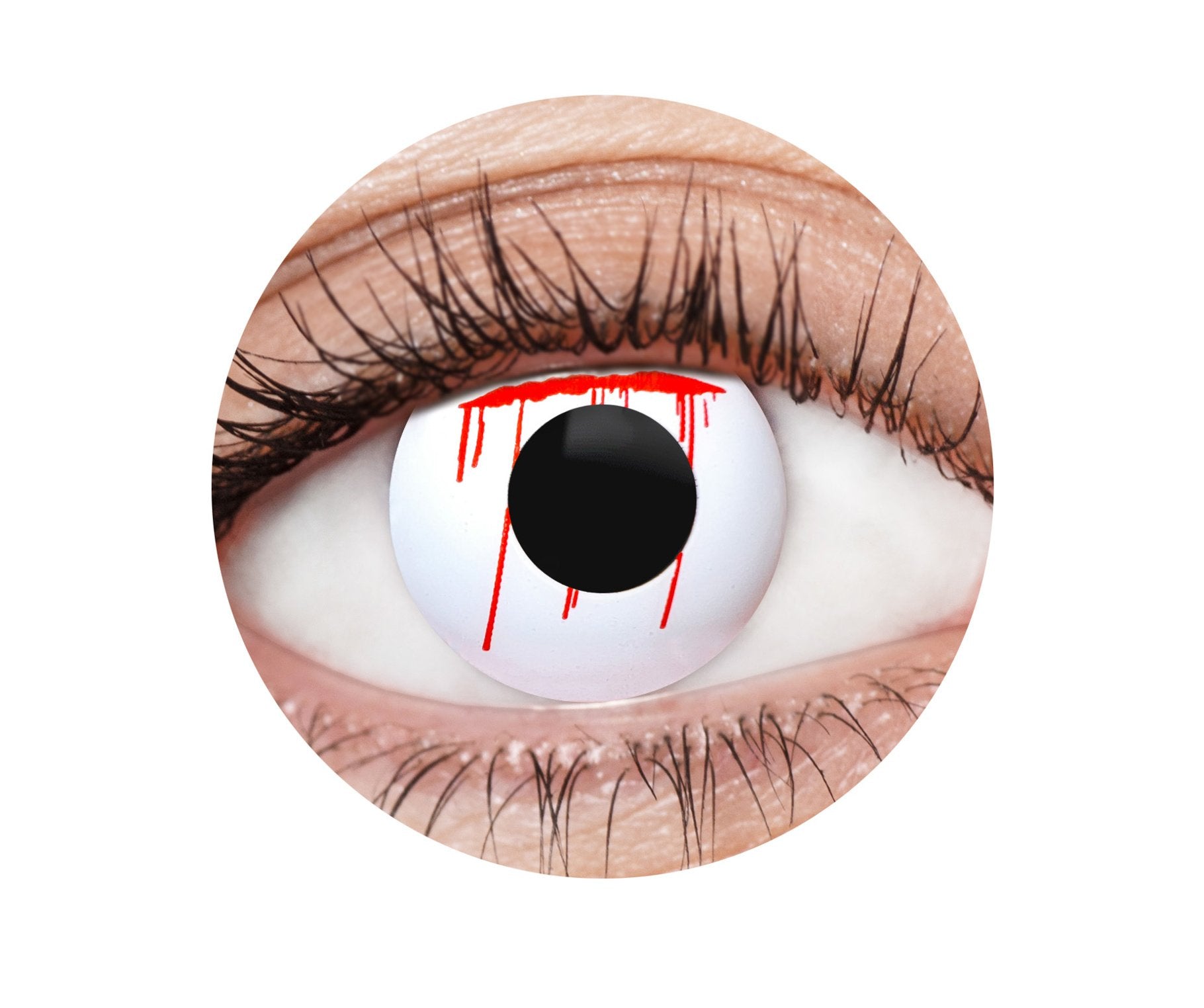 Contact Lense EyeFX White Slash