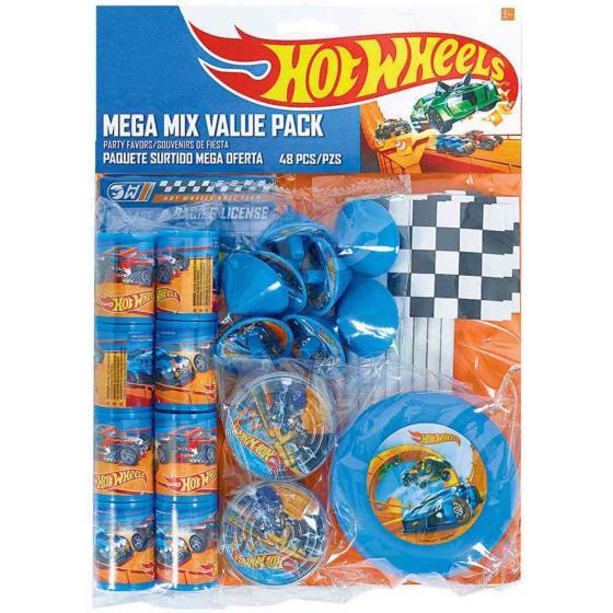 Hot Wheels Car Racing Wild Racer Mega Value Favours Pk/48