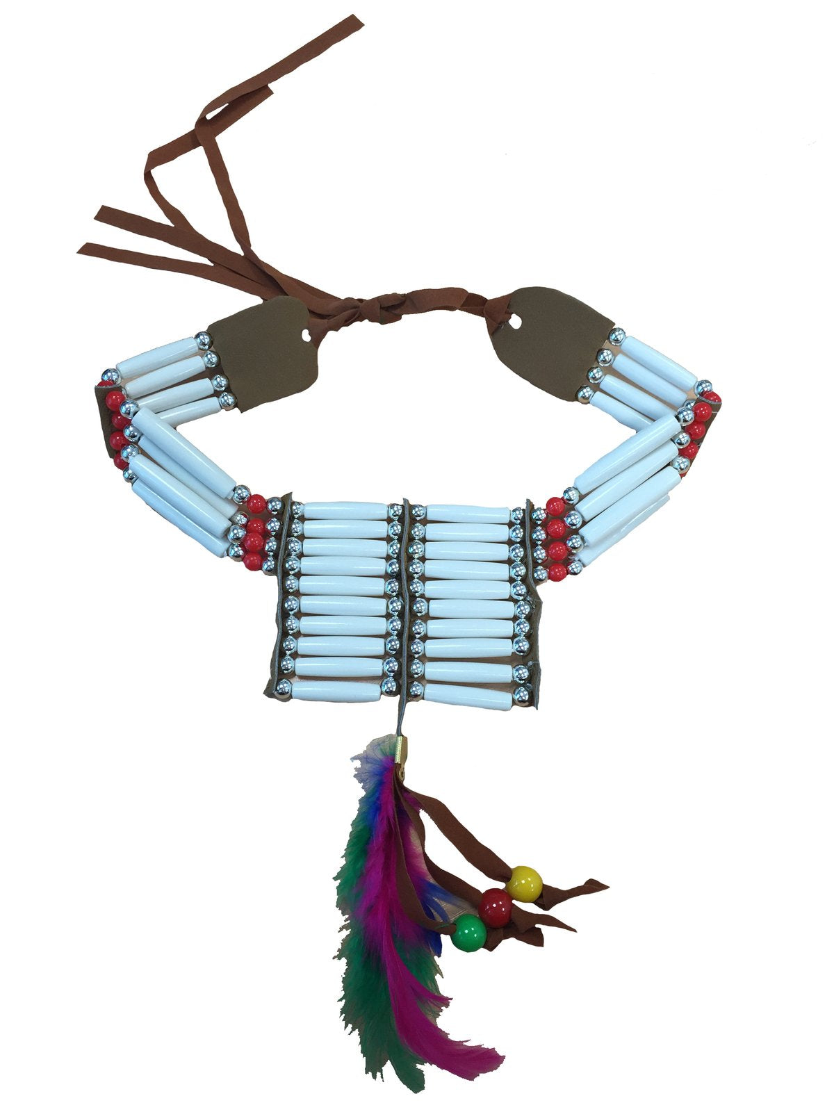 Native American Indian Necklace Beaded 34cm - Last Chance Buy