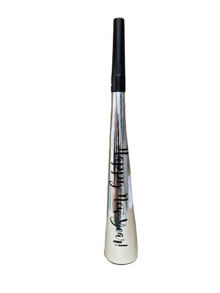 Horns Noisemakers Happy New Year Pk/24 22cm Silver