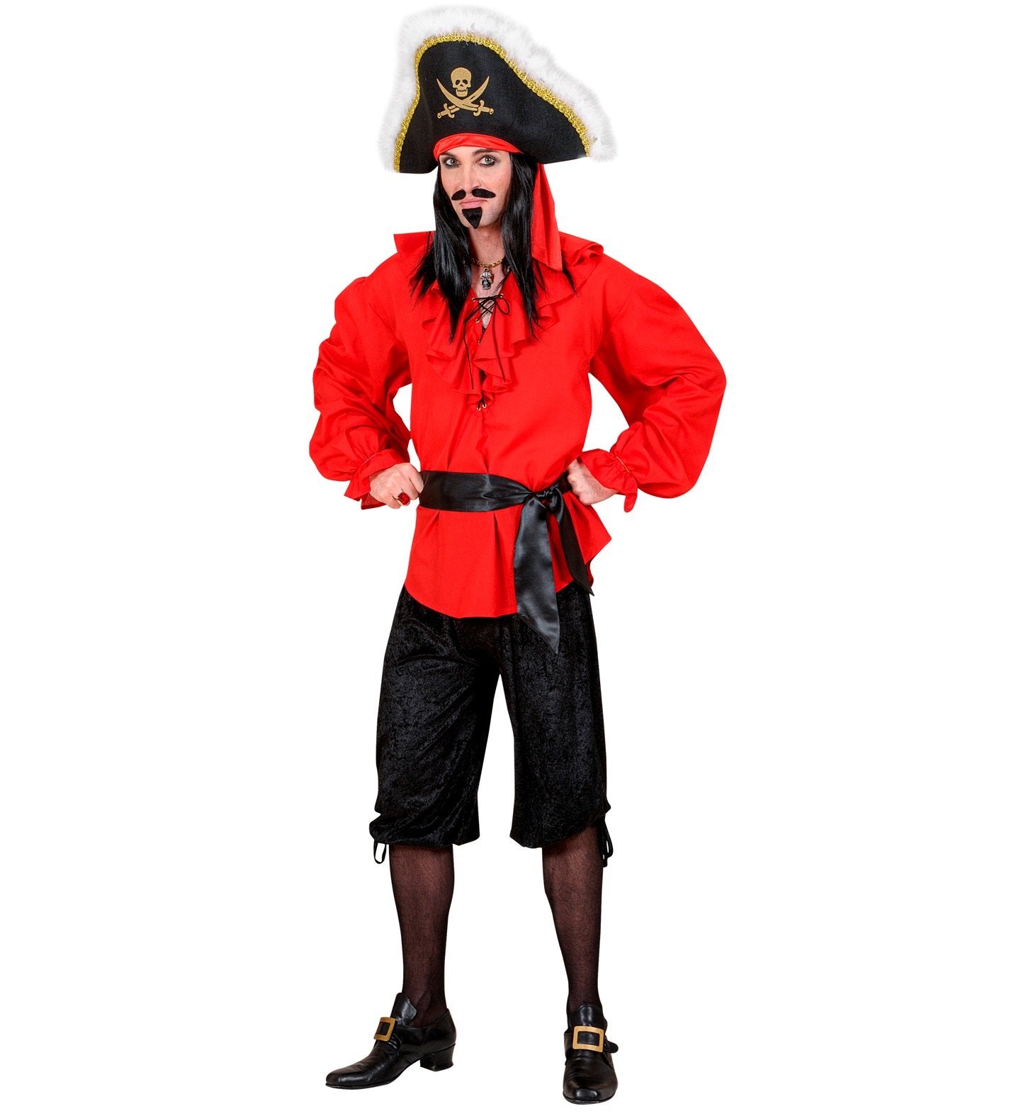 Costume Adult Black Knickerbockers/Pants Victorian English Gent/Pirate