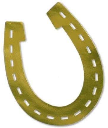 Cutout Horseshoe Foil Western Horse Racing 42cm - Last Chance