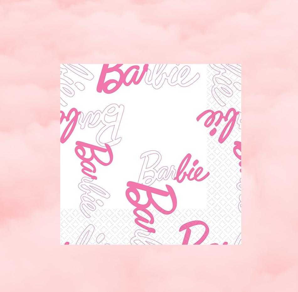 Barbie Lunch Napkin Pk/16