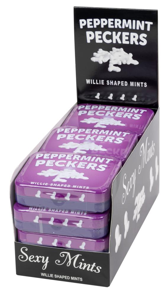 Hens Night Peppermint Shaped Willy/Penis/Peckers Confectionary/Lollies 30g