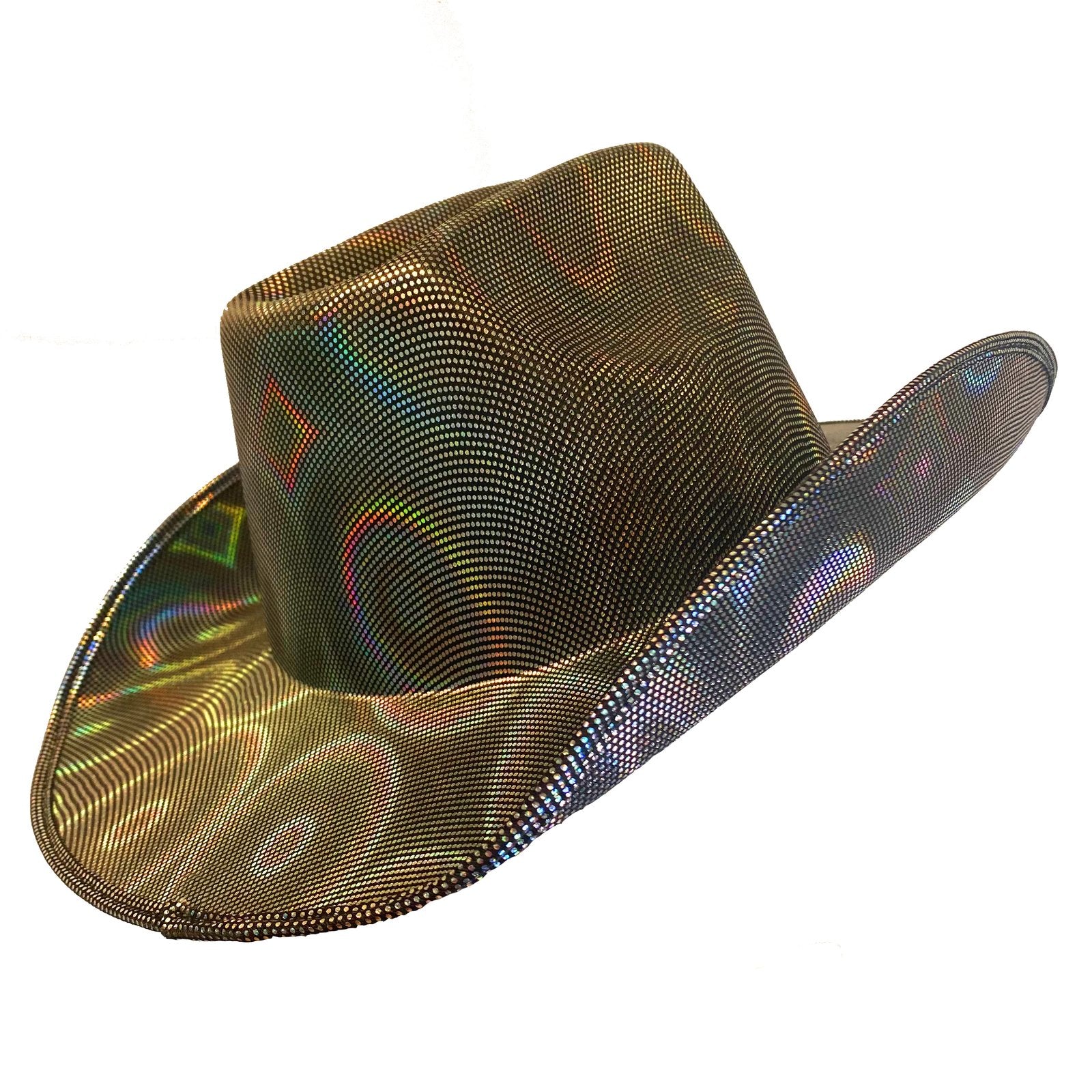 Hat Cowboy/Cowgirl Hologram Silver