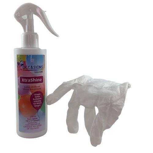 Xtra Shine Balloon Gloss Bottle and Glove 220ml