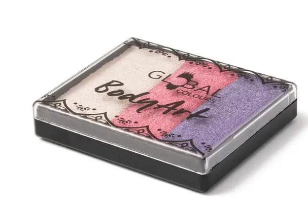 Global Bright Pearl Girl Fairy Princess Split Cake Face & Bodyart Paint 50g