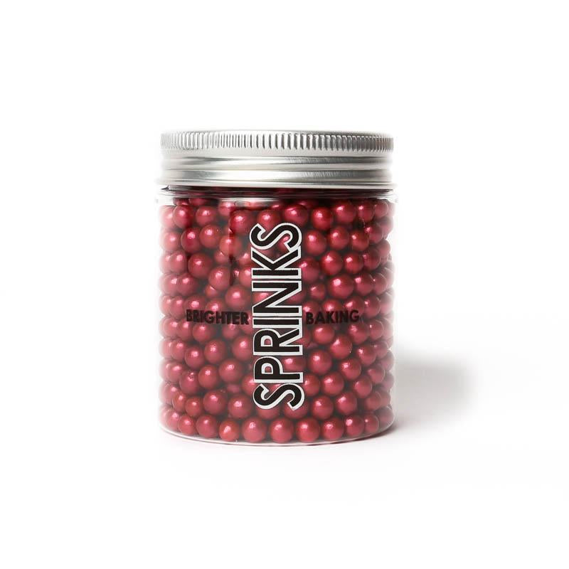 Cachous Bordeux/Maroon/Burgundy 5mm 85g Sprinks