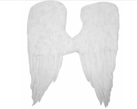 Wings Down Feather Angel White Large Deluxe 60cm x 54cm