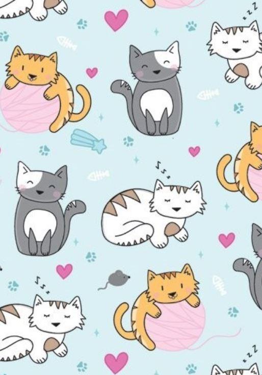 Gift Wrapping Paper Cats & Kittens