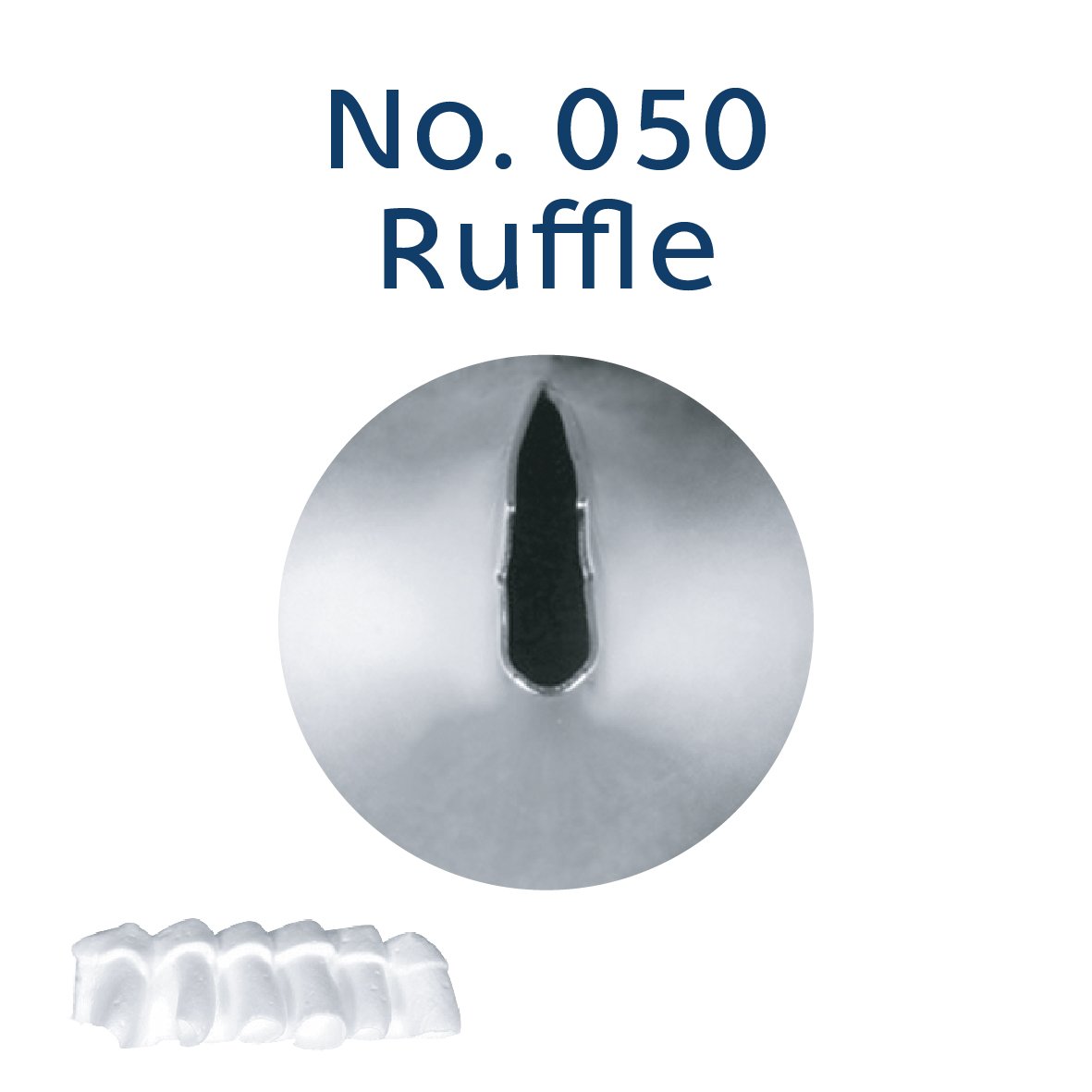 Icing Tip Ruffle No 050