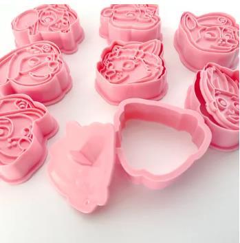 Cookie Cutters Paw Patrol Set Pk/8 Cake Craft