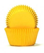 Baking Cupcake Paper Cases Yellow Pk/100 - Last Chance To Buy