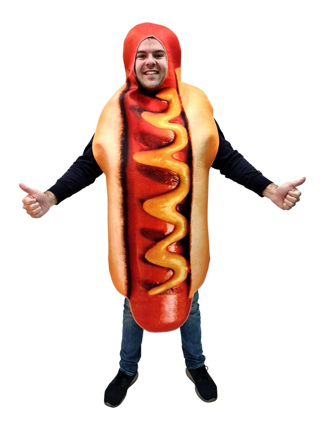 Costume Adult Food Novelty Funny Hot Dog One Size