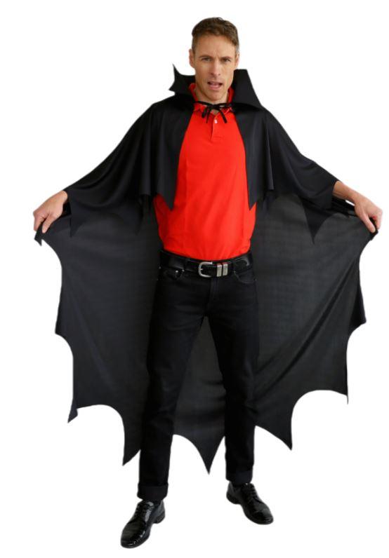 Costume Adult Black Vampire/Bat/Dracula