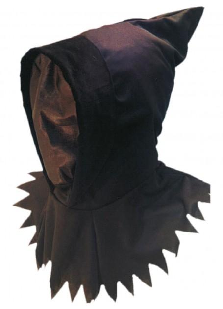 Mask Black Ghoul Hooded - Discontinued Last Chance To Buy