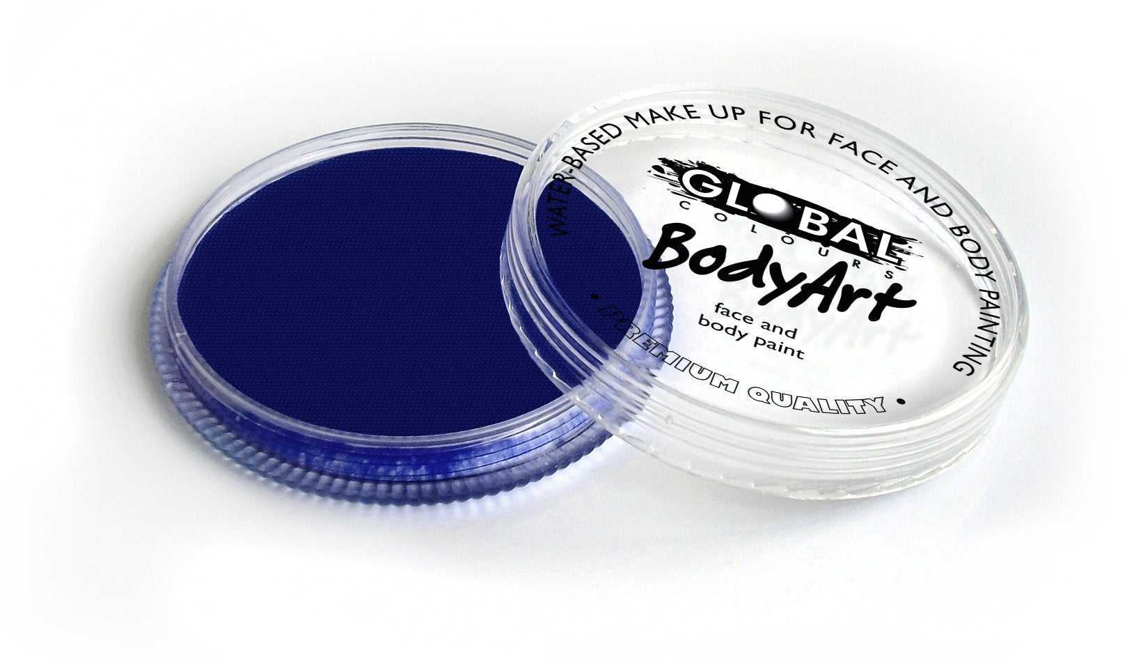 Face & Body Paint Bodyart Blue Dark Cake 20g