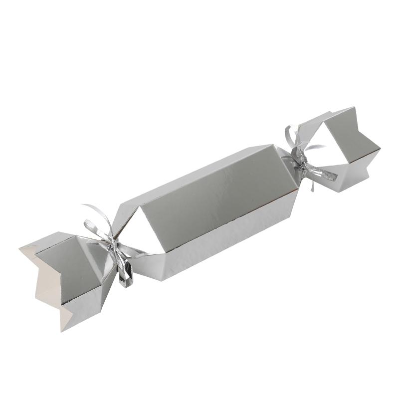 Loot/Favour/Gift Bonbon Metallic Silver Pk 10