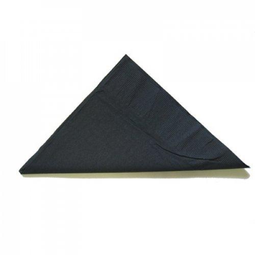 Napkins Lunch 2ply Black Pk/100
