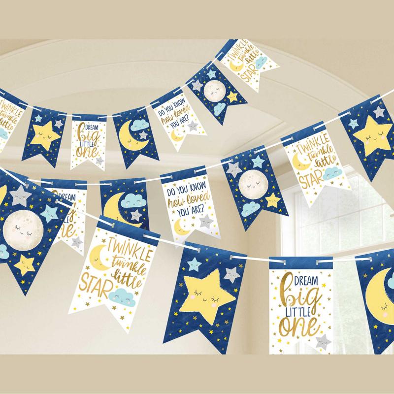 Twinkle Little Star Pennant Banner - Discontinued Line Last Chance