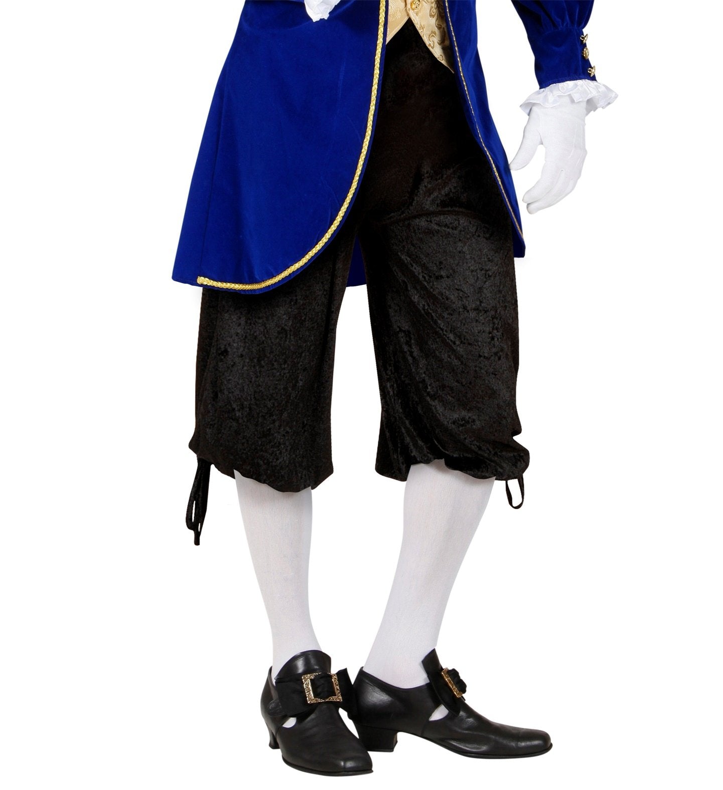 Costume Adult Black Knickerbockers/Pants Victorian English Gent/Pirate