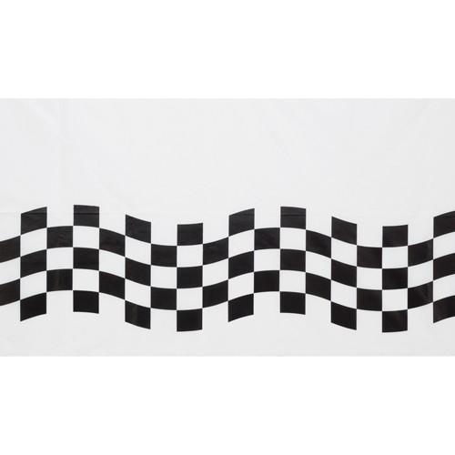 Tablecover Black & White Checkered Racing