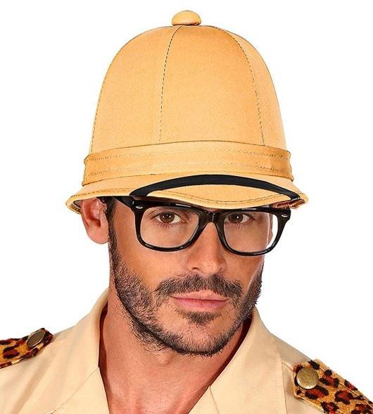 Hat/Helmet Colonial Pith Natural Jungle Safari