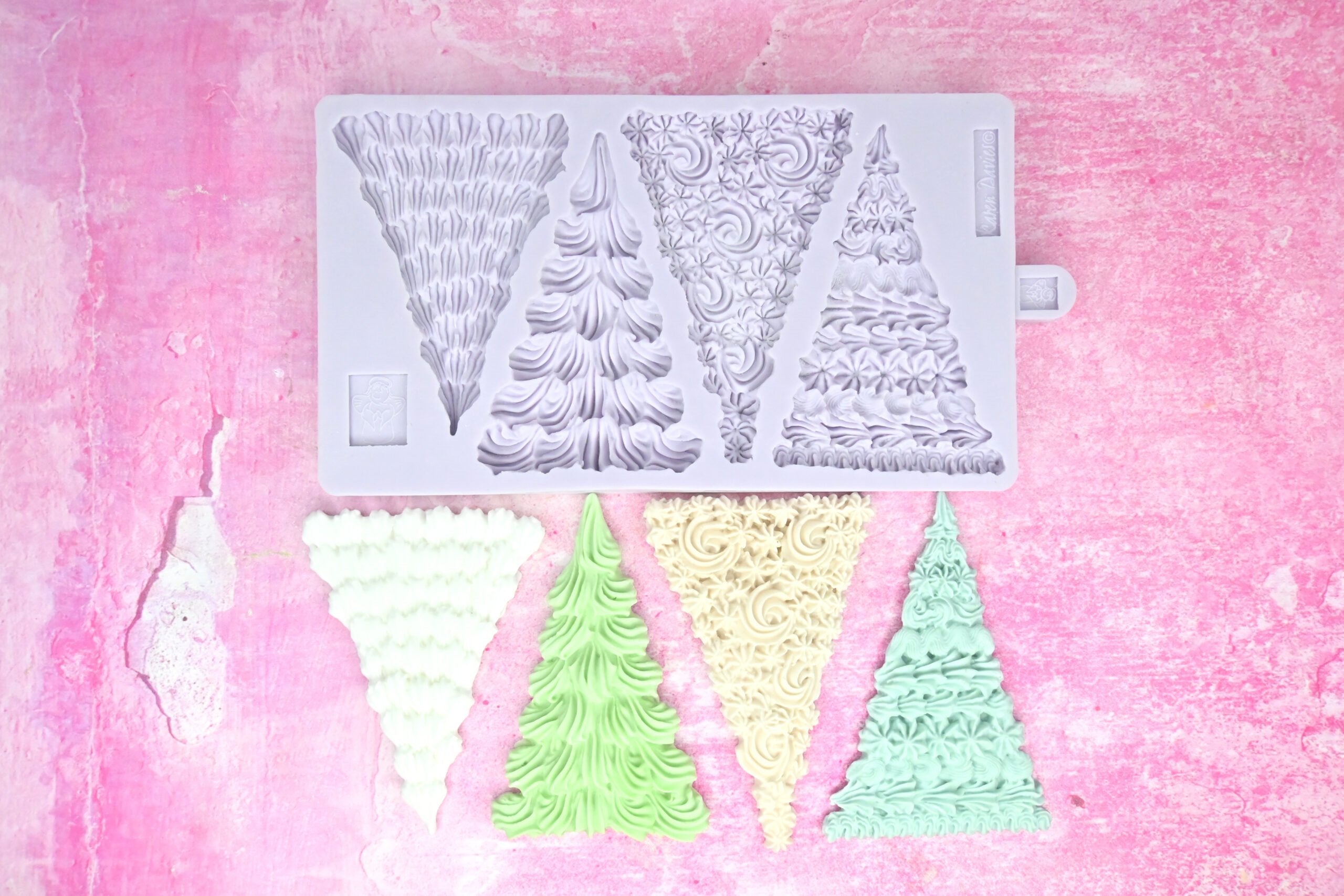 Mould Silicone Small Buttercream Tree Karen Davies