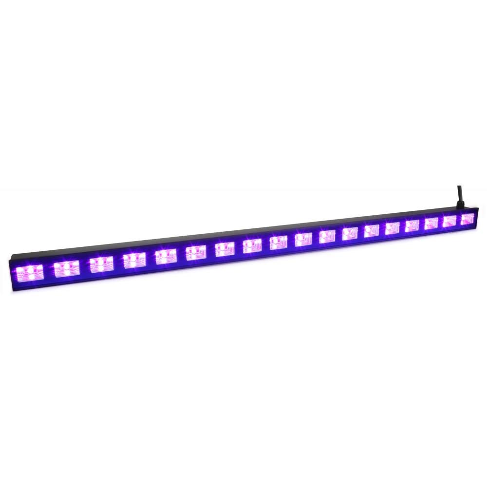 U.V. Black Light Bar 18 X 3w Lights Beamz