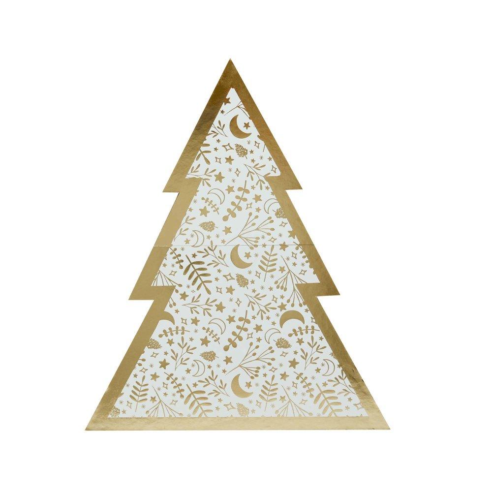 Grazing Board Christmas Tree Festive Folklore Golden