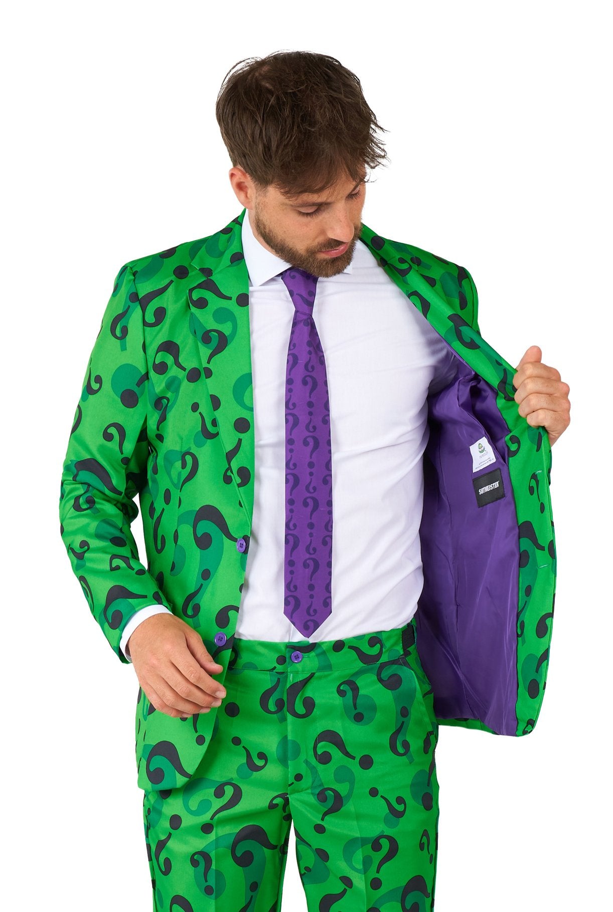 Costume Adult Suitmeister The Riddler Suit