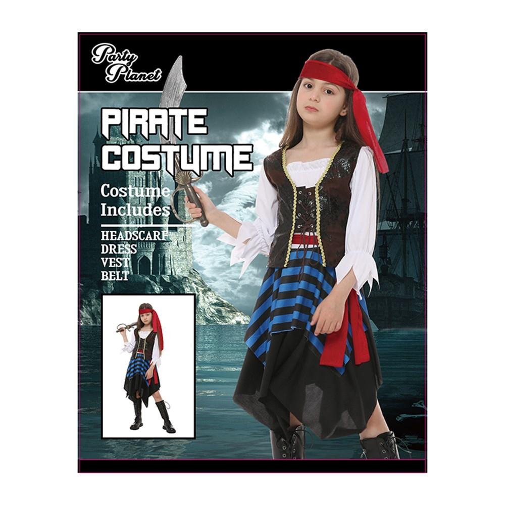 Costume Child Pirate Girl