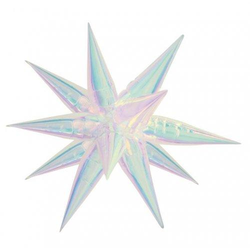 Balloon Starburst Iridescent 65cm