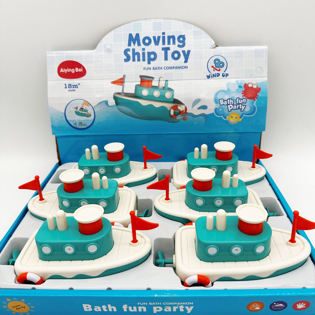 Novelty Toy Wind Up Squirter/Bath Boat/Ship 16.5cm Last Chance Buy