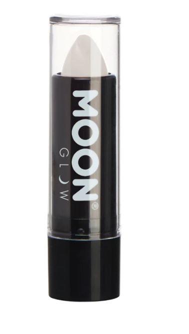 Neon UV Lipstick White Moon Glow Cosmetics