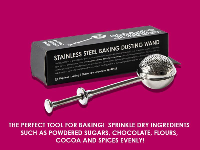 Baking Dusting Wand Stainless Steel