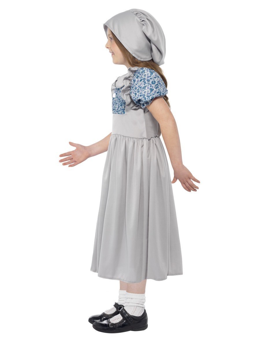 Costume Child Victorian Colonial 1880s School Girl