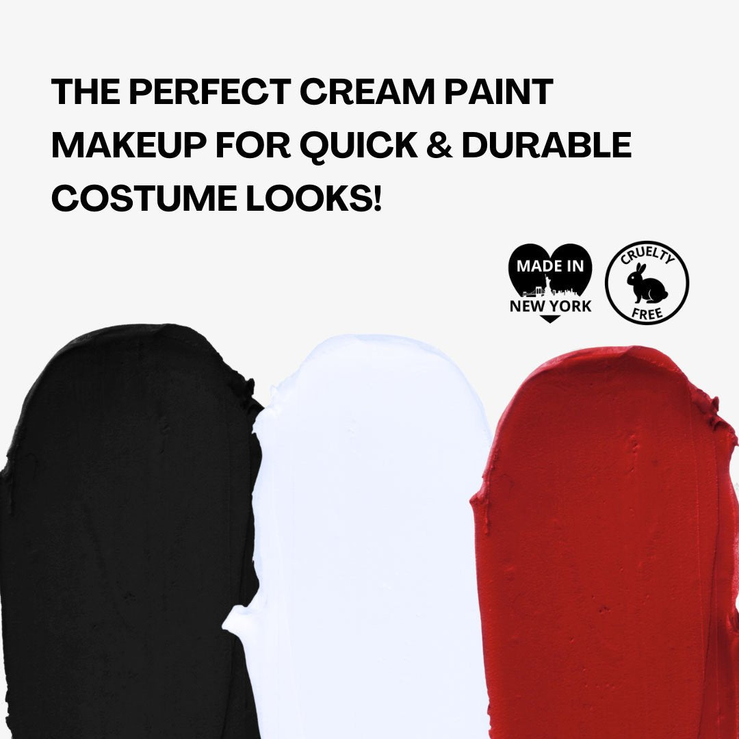 Make Up Palette Tri-Colour Face/Body Paint Vampire Kit Professional Mehron