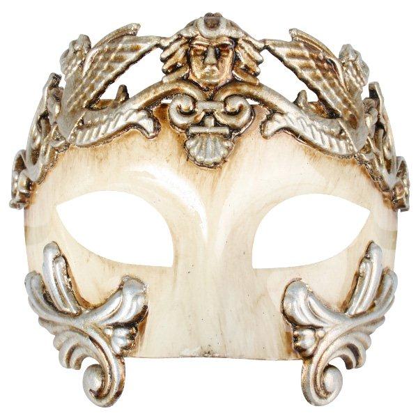 Mask Antonio Greek & Roman Silver & Ivory
