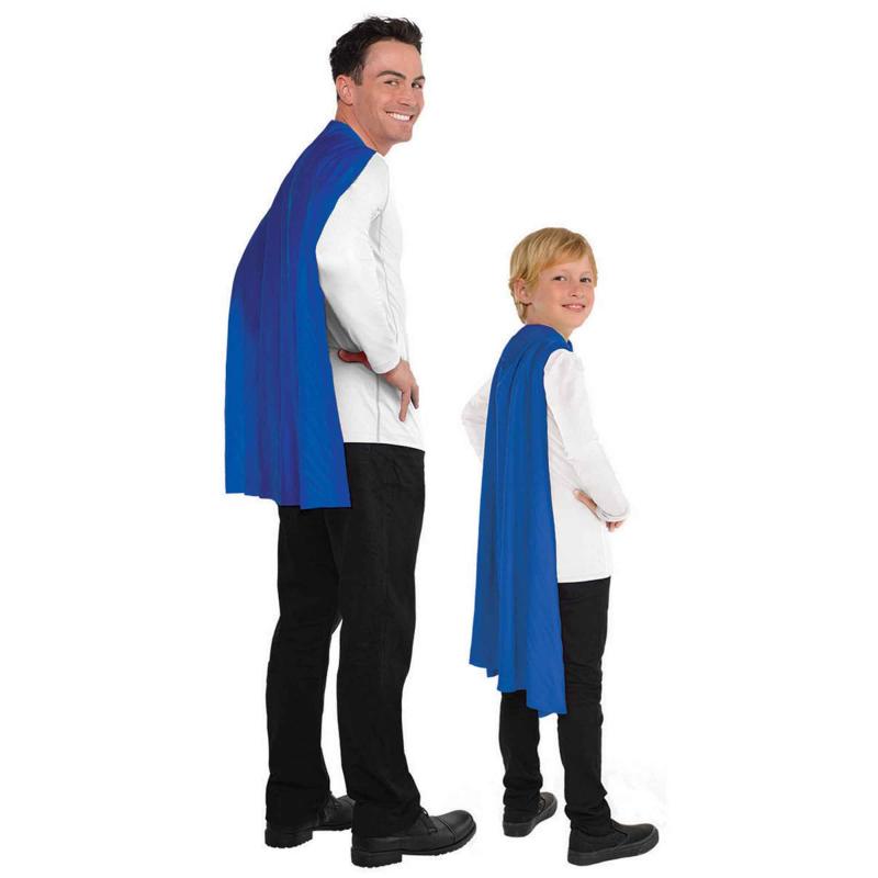 Blue Superhero Cape 76cm